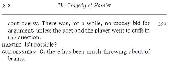A bit of Hamlet